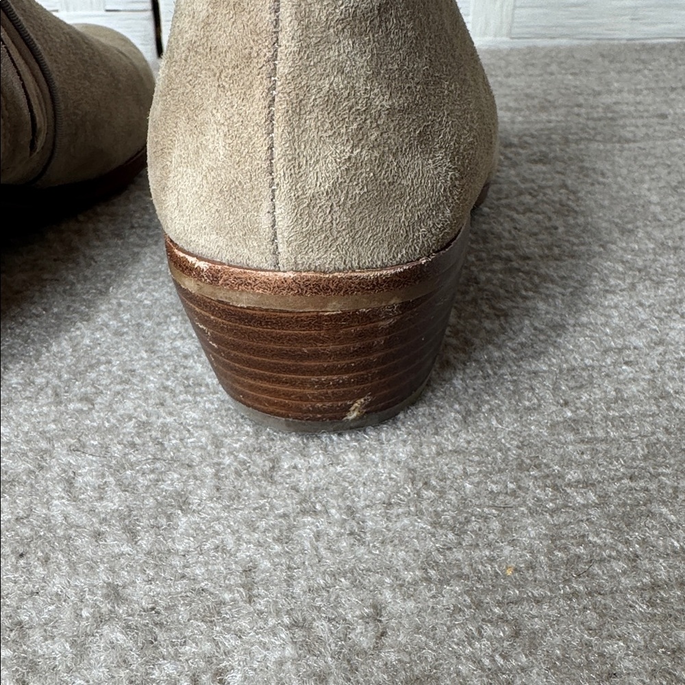 Sam Edelman Petty Ankle Boots Size 8.5 Suede‎ Leather Booties Everyday Wear - Picture 5 of 11